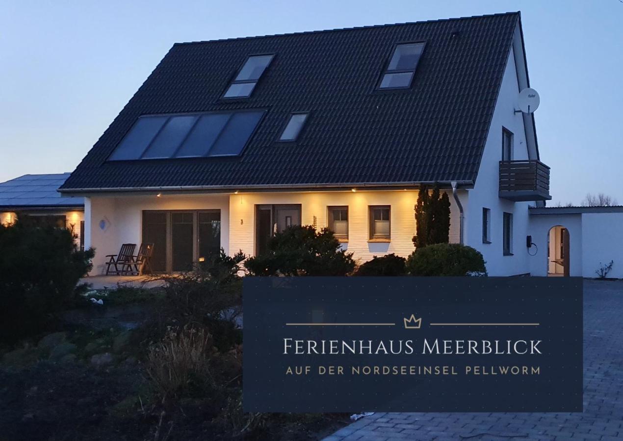 Ferienhaus Meerblick Pellworm Exterior foto